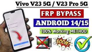 VIVO V23 5G FRP Bypass 2026 |Vivo ( V2130 ) Google Account Remove Without PC New Security Easy Trick