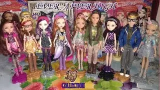 My collection dolls Ever after high. Моя коллекция кукол Ever after high (Эвер афтер хай).