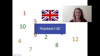 🇬🇧 Numbers 1-20 in English -  Lesson 4 - Beginner English A1