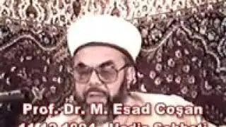 KURAN OKUMANIN FAZİLETLERİ =MAHMUD ESAD COŞAN (RAHMETULLAHİ ALEYH) HOCAMIZ 🌹🌹🌹