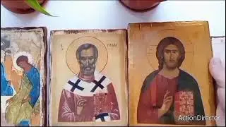 Иконы под старину своими руками.