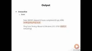 nmap Output Options \\Nmap - UDP Scanning