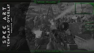 TEMPLAT OVERLAY + WEBCAM 2! ✔ FREE ✔ | Photoshop CC & CS6
