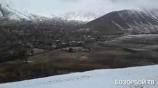 🌨боришоти барф дар нохияи Рашт д нимич 9.ноябр⛈️