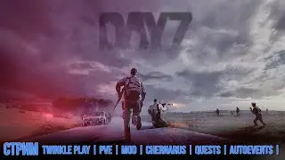 Стрим Dayz TWINKLE Play | PVE | MOD | Chernarus | QUESTS | AUTOEVENTS | №4 Продолжаем