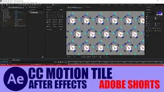 CC Motion Tile Effects of After Effects || Adobe Shorts