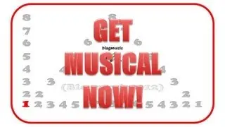 1 121 12321 ... 12345678 7654321 Vocal Warm Up in C Major - Echauffement vocal (Get Musical Now)