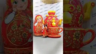 Надувные фигуры хохлома - это отличный способ украсить любое мероприятие или праздник🎉 #shorts