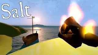 TREASURE ISLAND | Let's Play Salt Part 1 | Sea exploring - Pirate survival game