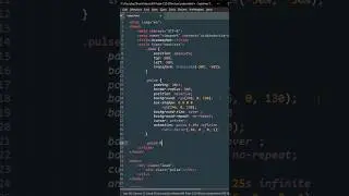 Pulse CSS Animation | HTML CSS 