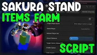 [🤡UPDATE] Sakura Stand BEST Script Auto Farm, Dupe & Kill Aura - Roblox 2026
