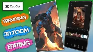 New trending Instagram reels 3D zoom effect | capcut 3d zoom pro | capcut video editing 2023