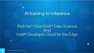 Intel Developer Cloud & Red Hat OpenShift AI demo