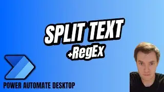 split text plus REGEX in Power Automate Desktop   #40