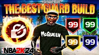 NEW BEST GUARD BUILD IS GAMEBREAKING IN NBA2K24! BEST OFFENSIVE AND DEFENSIVE POINT GUARD BUILD 2K24