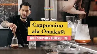 Cappuccino Ala Omakafe with Scotsman Gourmet Ice!