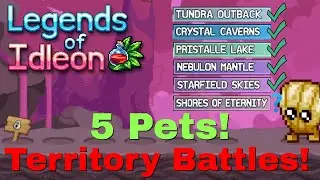 Legends of Idleon - Pet Territories! Tundra Outback to Shores of Eternity
