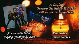 【Melodic Hard Rock Ballad】Karo (GER) - Saying Goodbye 2018 (recorded in 1989)~Emily's collection
