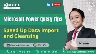 Microsoft Power Query Tips Speed Up Data Import and Cleansing | NTW2024 | Learning Hour Ep 77