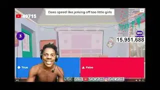 does speed like jerking off to little girls?