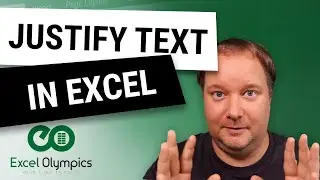 Justify Text In Excel