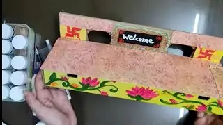 Beautiful Diya wall hanging | Diwali special| Diya stand | easy diy for deepawali