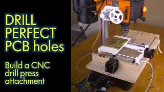 Teensy CNC drill press bed