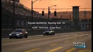 Gran Turismo 4. Seattle Circuit. Toyota ALTEZZA Touring Car 01