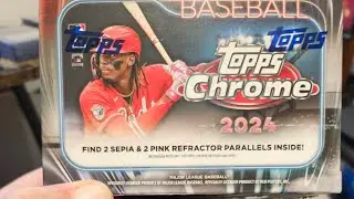 2024 Topps Chrome Baseball ⚾️🔥 FIRST LOOK 🔥⚾️ Blaster Box x2