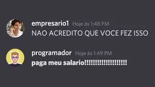 NÃO SACANEIE PROGRAMADORES