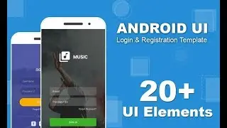 Android UI - Login Registration template design