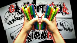 MAKING GRAFFITI SKETCH FOR FRIENDS ( will they like it???)