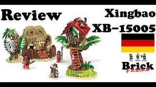 Review Xingbao 15005 - Forest Adventure - Field Survival Camp