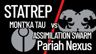 STATREP Mont'ka Tau vs Assimilation Swarm Nids Warhammer 40k Battle Report 10th Ed Pariah Nexus
