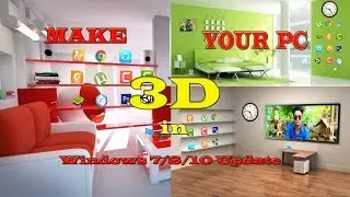 How to make 3D Desktop in windows 7/8/10 [BANGLA]