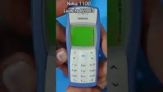 Nokia 1100 Smart Phone Launched 2003