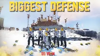 BIGGEST RAID DEFENSE IN RUST HISTORY | 60v14 | 1000 ROCKETS (Movie)