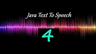Java Text To Speech Tutorial: Part 4 [Audio Effects]