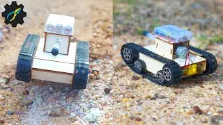 How To Make A Simple RC Battle Tank That Shoots At Home