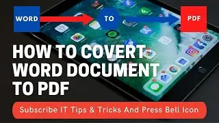 how to convert word to pdf in mobile