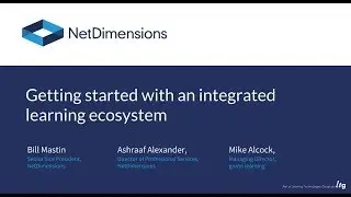 Getting started with an integrated learning ecosystem