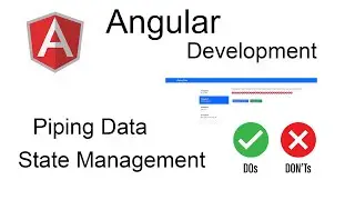 Have I been using Angular correctly? -- Piping Data