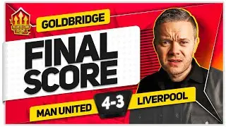 AMAD MAGIC! MANCHESTER UNITED 4-3 LIVERPOOL! GOLDBRIDGE Reaction