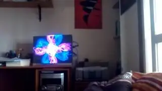 FourierArt Visualizer on LED display