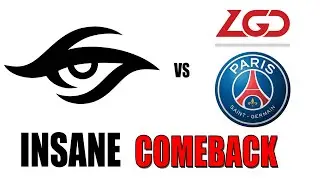 PSG LGD MADE INSANE COMEBACK VS TEAM SECRET DOTA 2