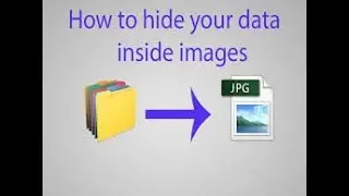 🔥🔥कमाल की ट्रिक: एक फोटो के अंदर कैसे छुपाएं बहुत सारा डाटा | How to Hide data inside an image