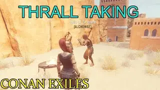 Conan Exiles - Capturing thralls from Sepermeru