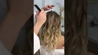 Идеально для тонких волос! #прическипошагово #бьютиканал #бьютисоветы #локоны #прически #макияж