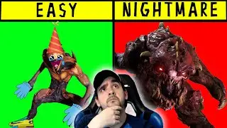 Doom Eternal Story time | Easy vs Nightmare