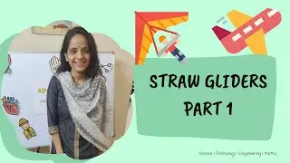 Straw Gliders (Aeronautical Engineer Sneak Peak) Part 1 Introduction | DIY STEM Experiment For Kids